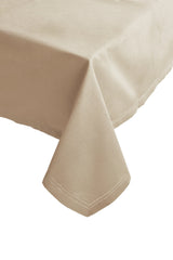 Nappe à double point picot aspect lin 60 x 90