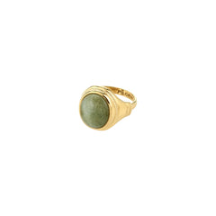 Bague en labradorite plaquée or ROOT