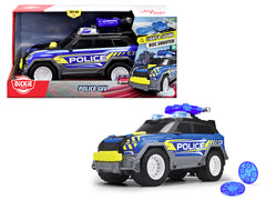 City Heroes - VUS de police Son et lumière 30cm