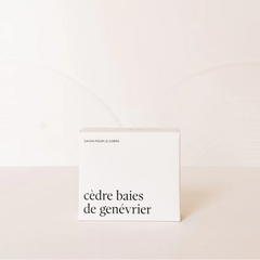 Savon Cèdre Baies de Genévrier