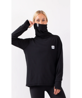 Loose Fit Gaiter Rib Top