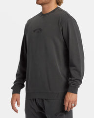 Wave Washed Crewneck Sweatshirt
