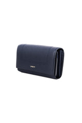 Le Alondra – Portefeuille moyen en cuir vegan (noir, hazelnut, marine)