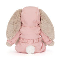 Jellycat Lapin timide « Combinaison de neige »