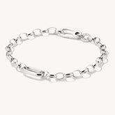 Bracelet Charm avec un Connect Link argent