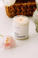 Marée Chandelles Lilas Bergamote