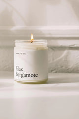 Marée Chandelles Lilas Bergamote