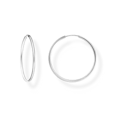 Créoles de taille moyenne en argent - Thomas Sabo