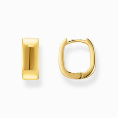 Boucles d'oreilles de forme angulaire