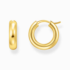 Boucles d'oreilles avec un design épais