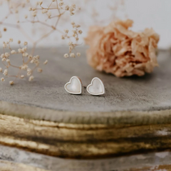 Heart of stone studs