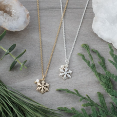 Glee Snowy night necklace