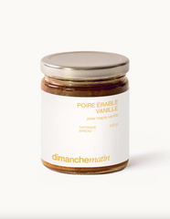 Tartinade Poire, Érable et Vanille