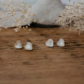 Heart of stone studs