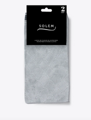 Linge de cuisine Les Essentiels Gris (Lot de 2)