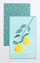 Linges à vaisselle Les Citrons (Lot de 2)