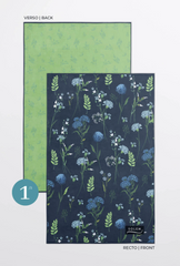 Linges à vaisselle Inspiration Fleurie(Lot de 2)