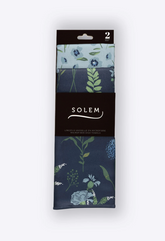 Linges à vaisselle Inspiration Fleurie(Lot de 2)