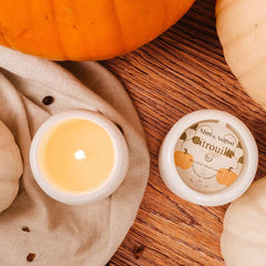 Mimi&August chandelle citrouille