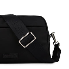 Le Dahlia – Sac à main 2-en-1 en nylon noir