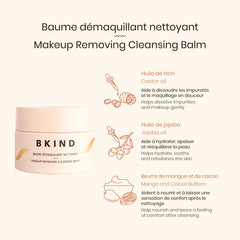 Baume démaquillant nettoyant