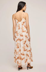 Robe en satin Cynthia