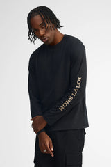 Chandail manches longues Logo pour Hommes