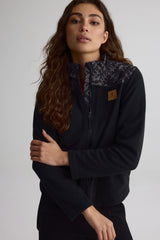 Veste en polar avec manches amovibles pour Femme