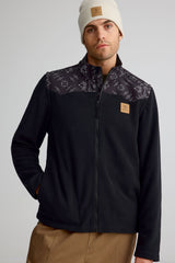 Veste en polar avec manches amovibles