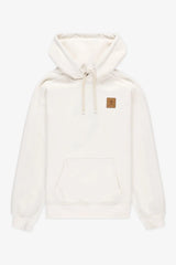 Chandail coton ouaté à capuchon pour femme