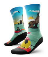 Hopewell Rocks Crew Socks