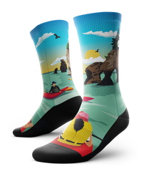 Hopewell Rocks Crew Socks