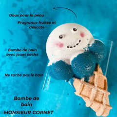 La Fabrik bombe de bain surprise Monsieur Cornet
