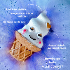 La Fabrik bombe de bain surprise Mlle Cornet