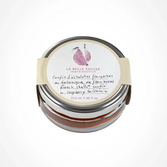 La Belle excuse Confit d’échalotes françaises au balsamique de framboises