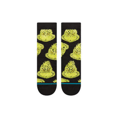 Chaussettes pour enfants The Grinch x Stance Mean One Crew