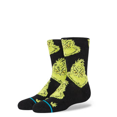 Chaussettes pour enfants The Grinch x Stance Mean One Crew