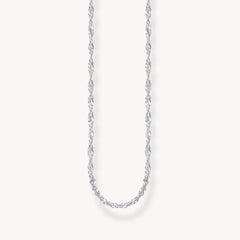 Collier singapourien en argent et/ou plaqué or épaisseur 1,70 mm (0,07 Inch)