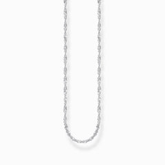 Collier singapourien en argent épaisseur 1,70 mm (0,07 Inch)