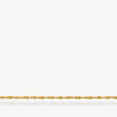 Collier singapourien en argent et/ou plaqué or épaisseur 1,70 mm (0,07 Inch)