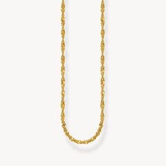 Collier singapourien en argent et/ou plaqué or épaisseur 1,70 mm (0,07 Inch)