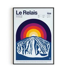 Le Relais Ski Map