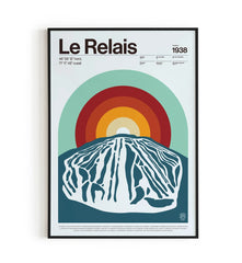 Le Relais Ski Map