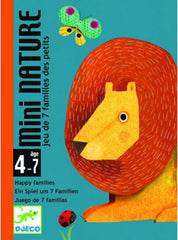 Mini nature jeu de 7 familles des petits