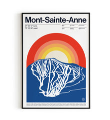 Mont-Sainte-Anne Ski Map