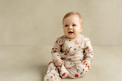 Pyjama en modal Sweaters on Beige 3 mois -8 ans