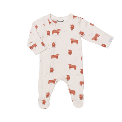 Pyjama en modal Cows on oat milk 3 mois - 10 ans