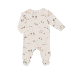 Pyjama en modal Bike on oat milk 3 mois - 10 ans