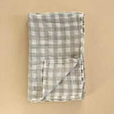 Couverture de mousseline - Sage gingham