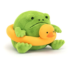 Jellycat Ricky Rain Frog bouée en caoutchouc